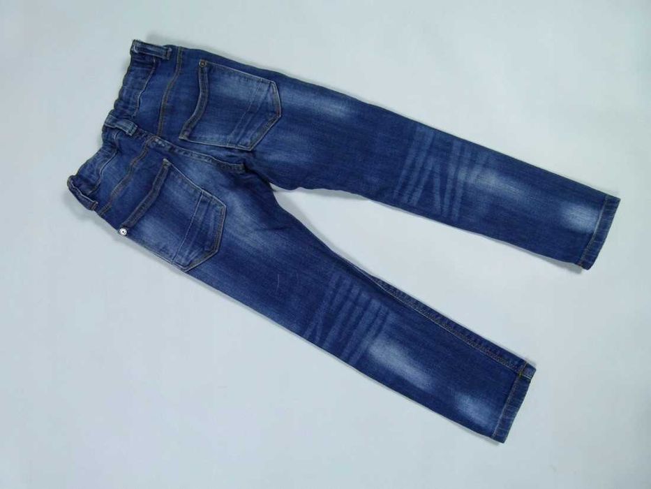 Next spodnie skinny jeans dziury 5 lat 110 cm