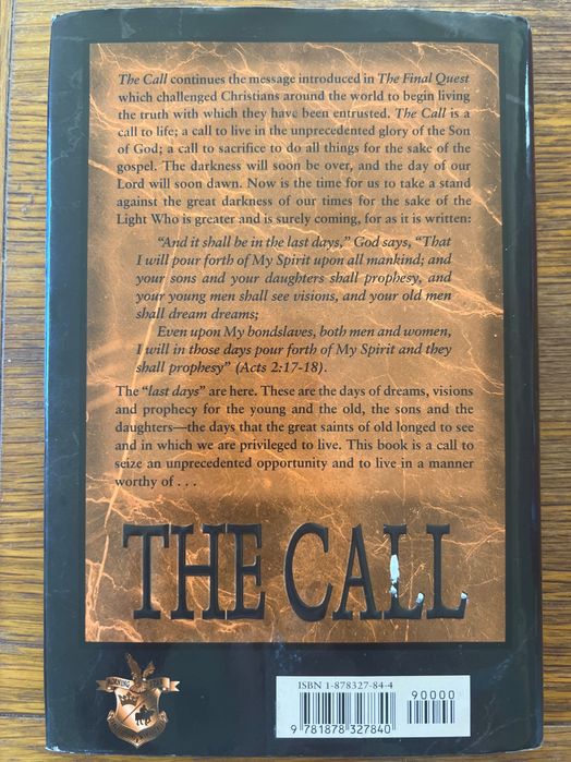 The Call – Rick Joyner (Hardcover / Livro Cristão em Inglês)