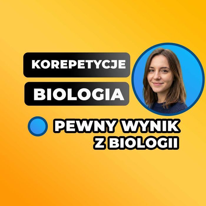 Korepetycje BIOLOGIA | Matura Rozszerzona | Online | Korki z Biologii | Biolchem | Zadania | Lekcje Prywatne