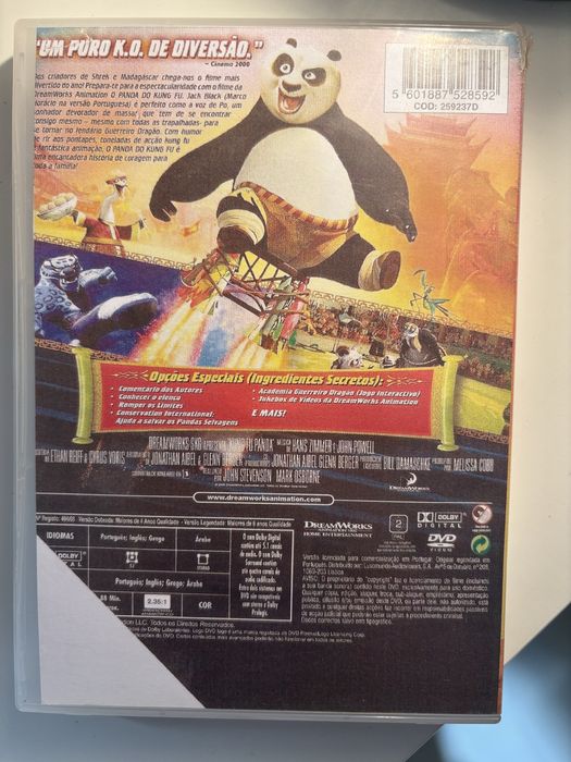 DVD O Panda do Kung Fu - Edição Especial (Português)