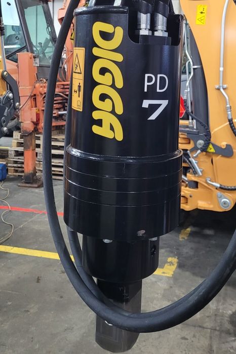 Гидробур DIGGA / Гидробур для экскаватора, спецтехники / Буровой шнек