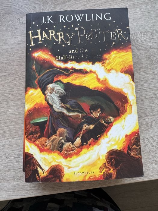 Книга англійською Harry Potter and the Half-Blood Prince, J.K. Rowling