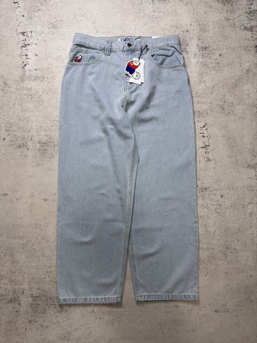 Джинси Polar big boy Light Blue Old Logo M,L Блакитні