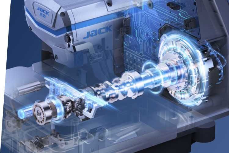 Máquina de corte e cose automática industrial JACK C7