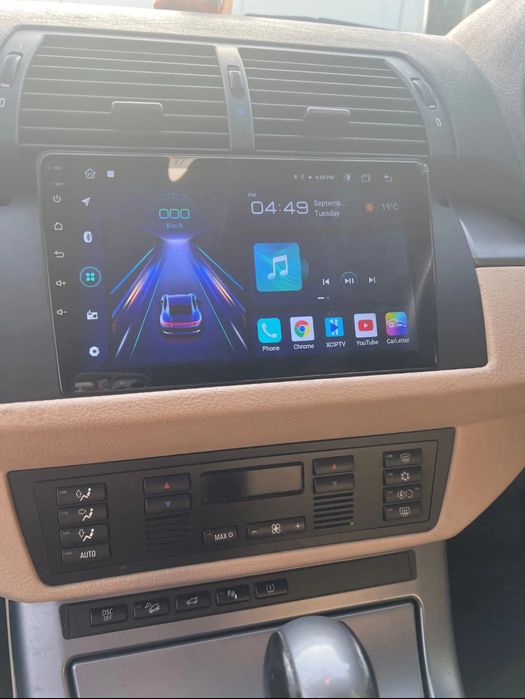 Rádio Android 14 com GPS BMW E39/X5 (Artigo Novo)