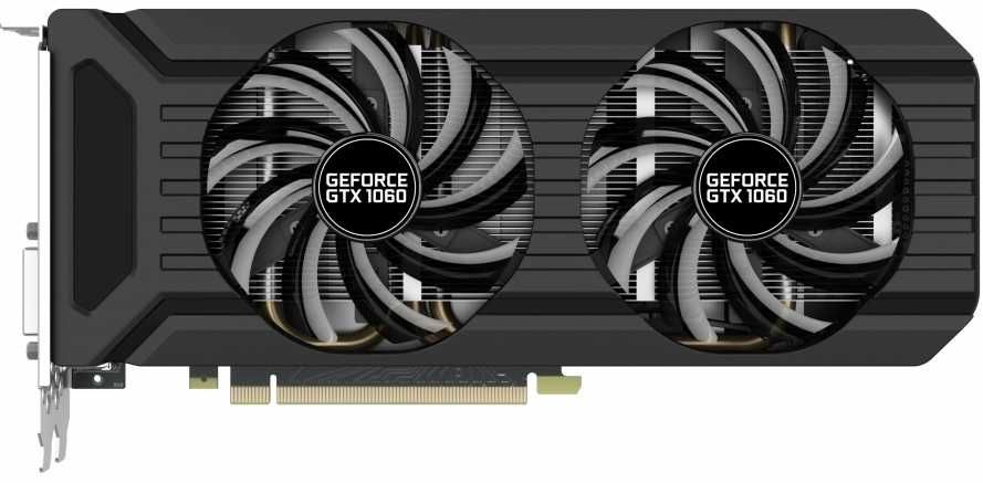 Відеокарта Palit GeForce GTX 1060 Dual 6GB (GDDR5) — Надійна класика