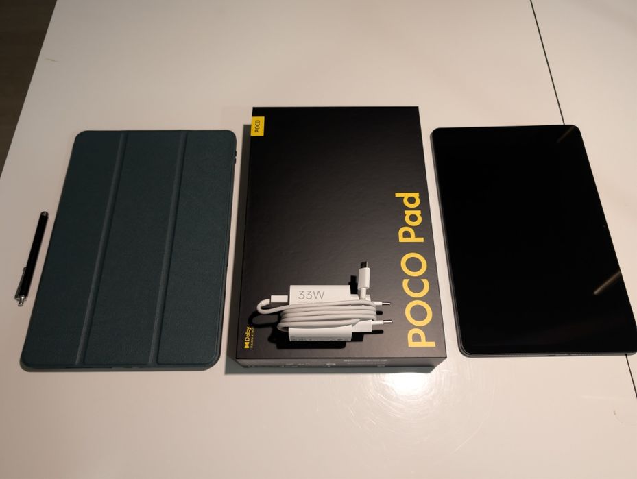 POCO Pad/ Redmi Pad Pro 8/256 GB 12' Jak nowy + etui + ładowarka 33W