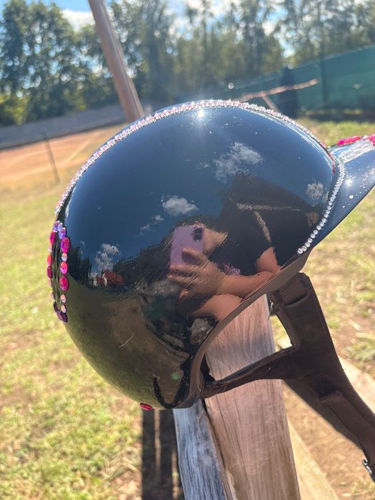 Kask fougenza czarny rozmiar 55 S