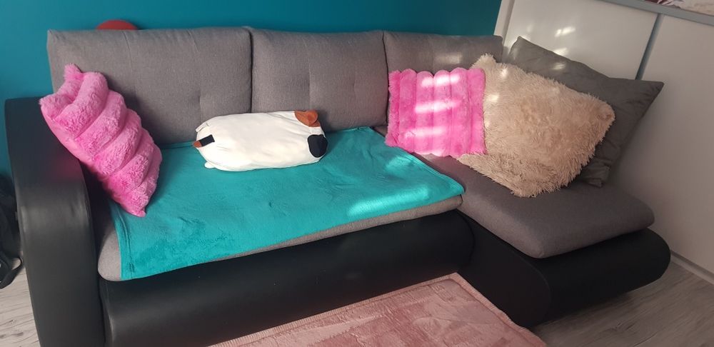 Narożnik z funkcją spania