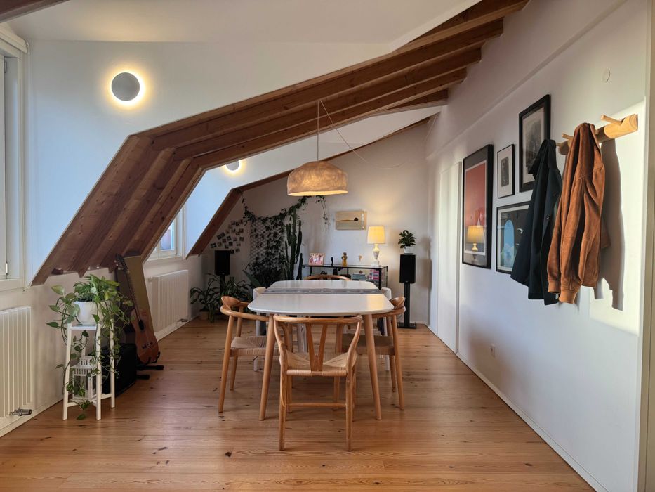 Candeeiro Teto Muskhane - Lã Feltro - 50cm