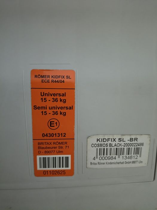 Cadeira Britax Romer