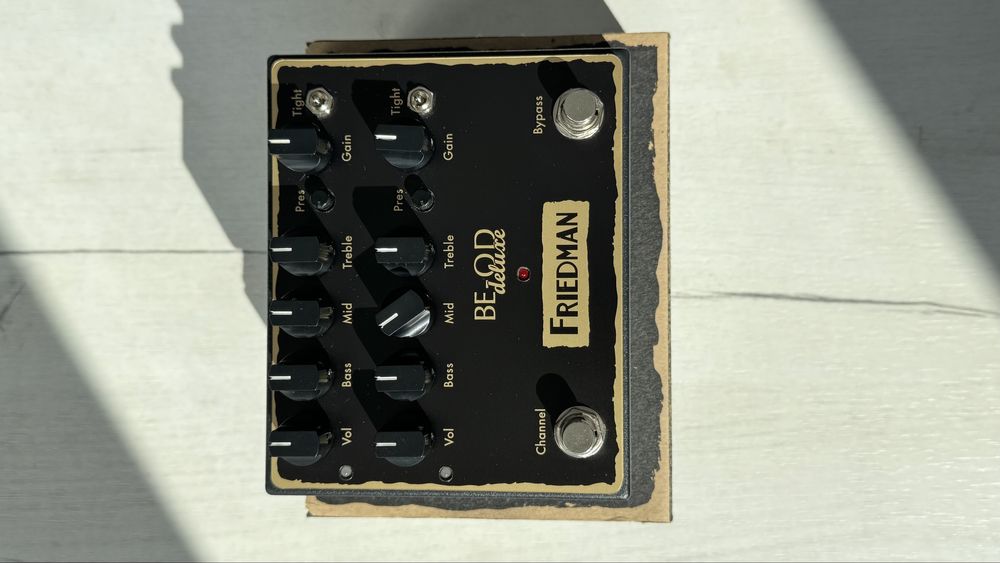 Friedman BE-OD Deluxe (distortion, overdrive, boss, mxr, jhs, wampler, bogner)