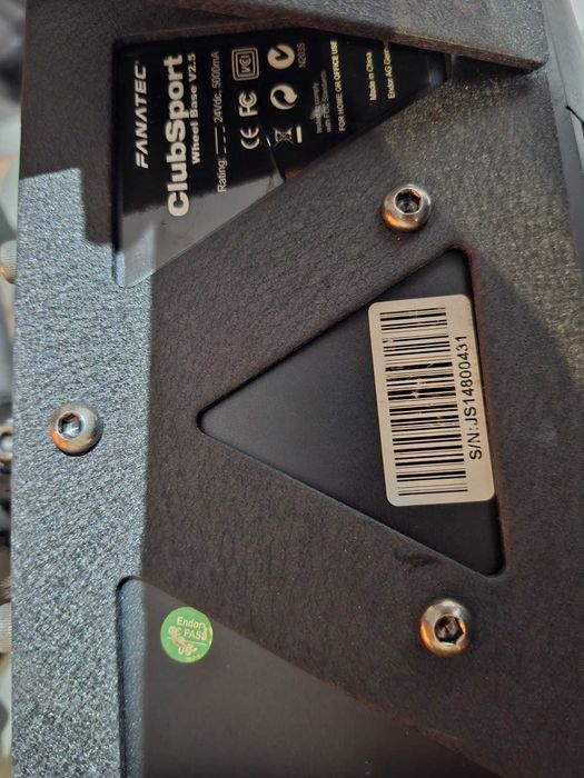 Zestaw do simracingu Fanatec - ClubSport V2.5, CSL Elite P1, CSL Pedals Load Cell