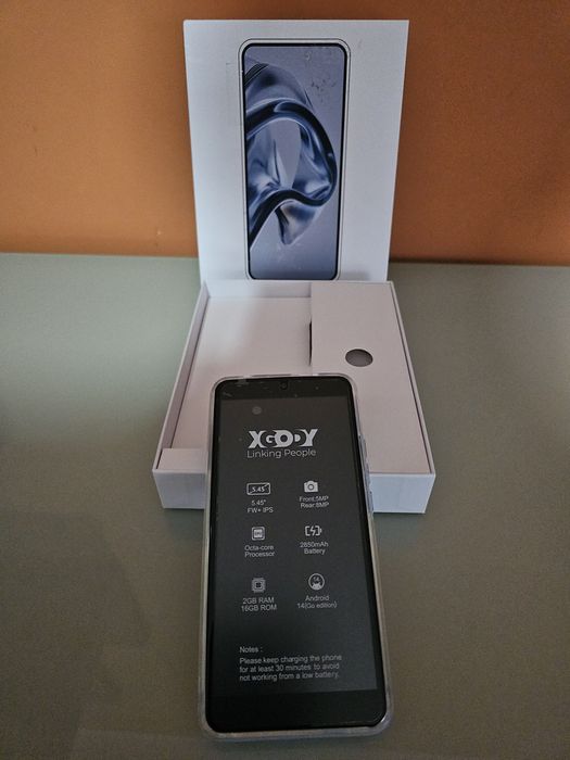 Xgody Android Phone X32, SIM Free Unlocked Mobile Phone com ecrã Andro