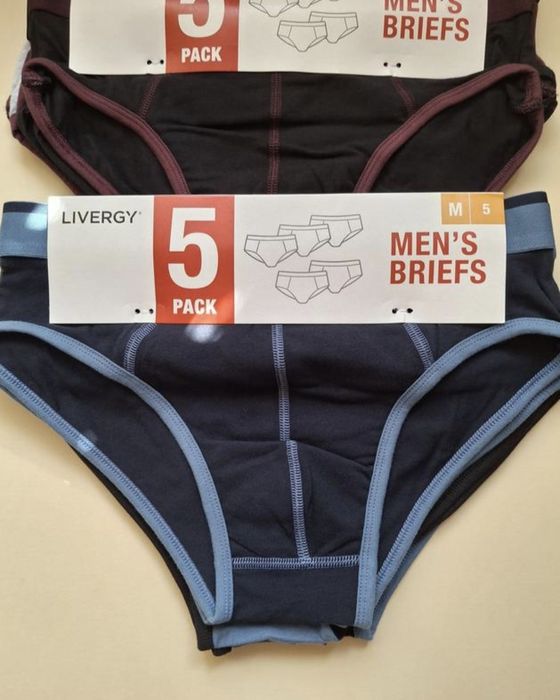 Набір 5 шт трусів сліпів/ плавок  livergy