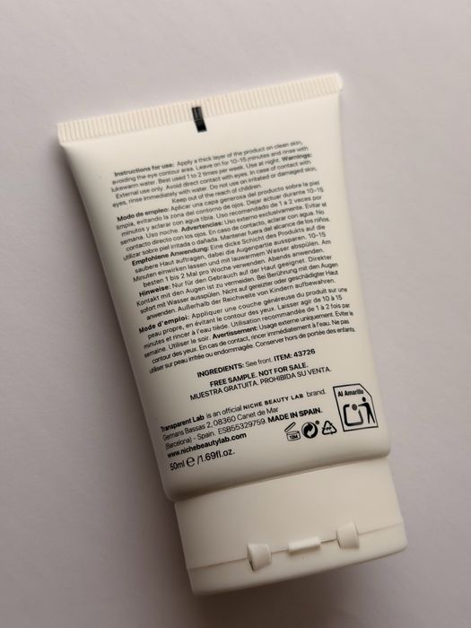 Transparent Lab Oil Control Green Clay Mask - маска з глини