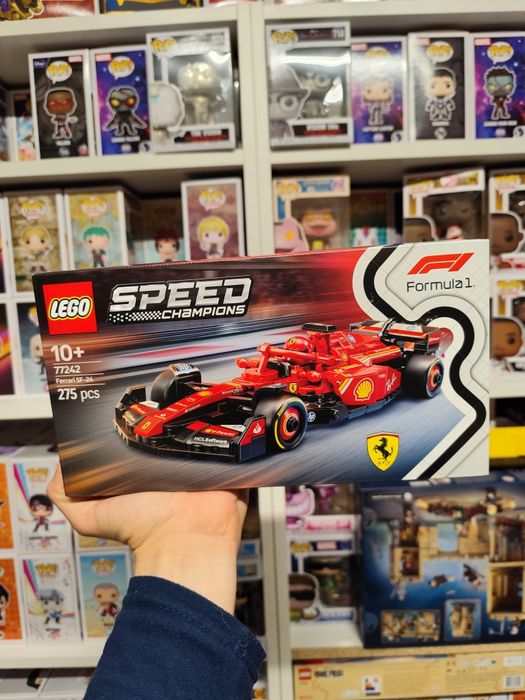 LEGO Ferrari SF-24 F1® Race Car 77242 – Novo e Selado