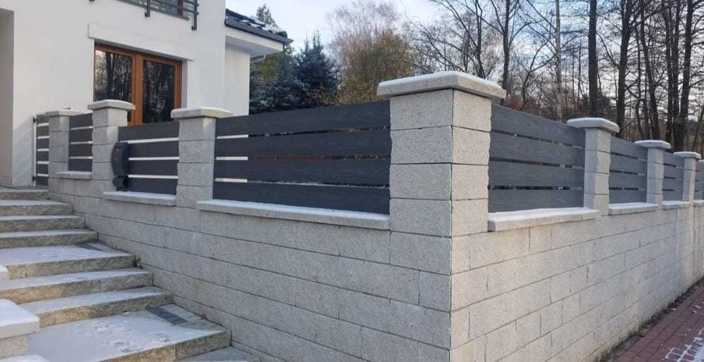 Brukarstwo, tarasy, parkingi, ogrodzenia, trawniki, nawodnienia