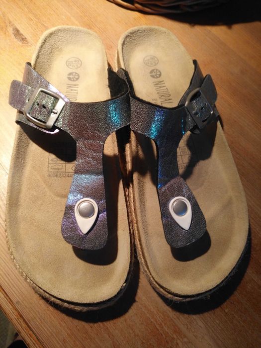 nowe klapki espadryle japonki 40