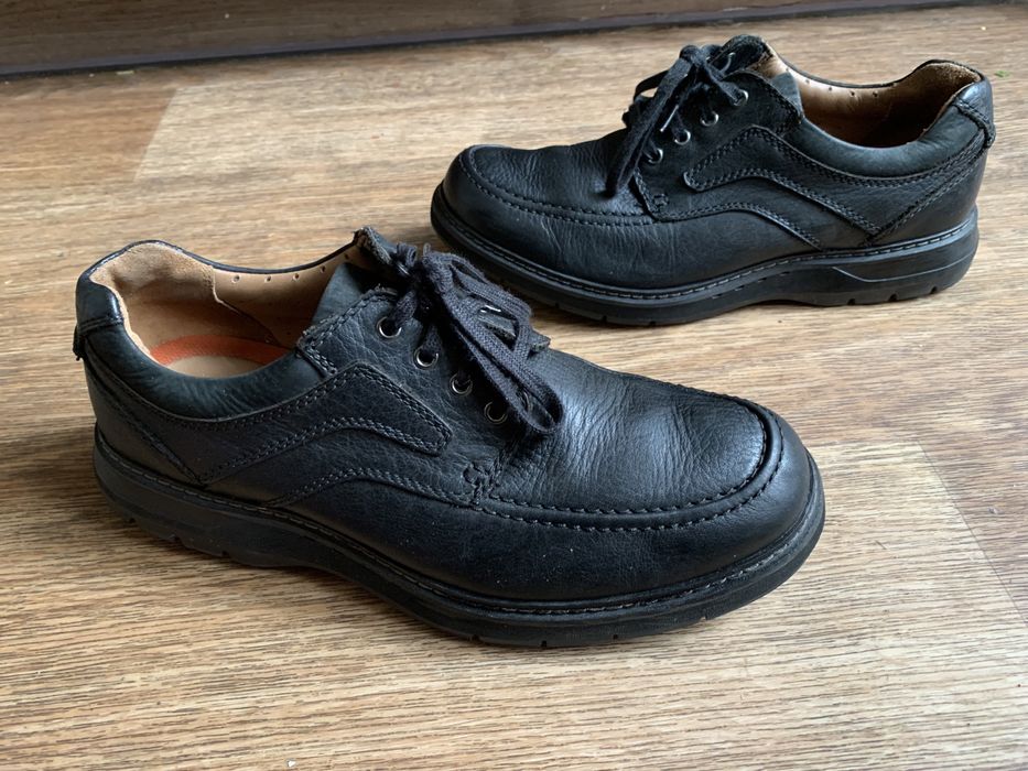 Мужские полуботинки Clarks р.42 кожа осенние кларкс