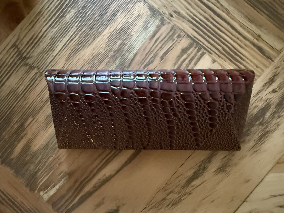 Etui na okulary, brązowe