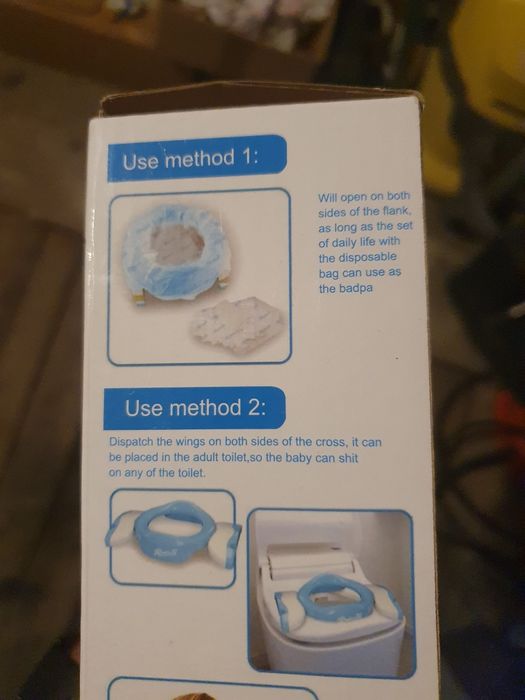 Toaleta przenośna dla dziecka nocnik