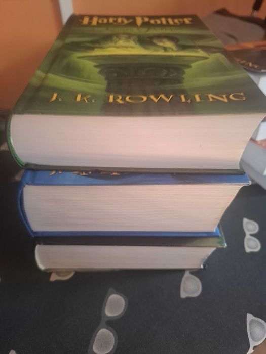 Seria książek HARRY POTTER 7x