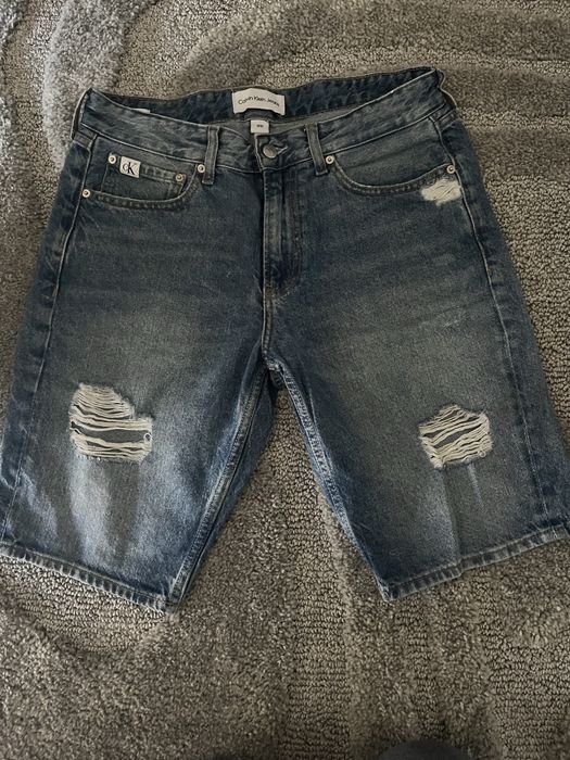 Spodenki Levi’s 31 i Calvin Klein Jeans 30