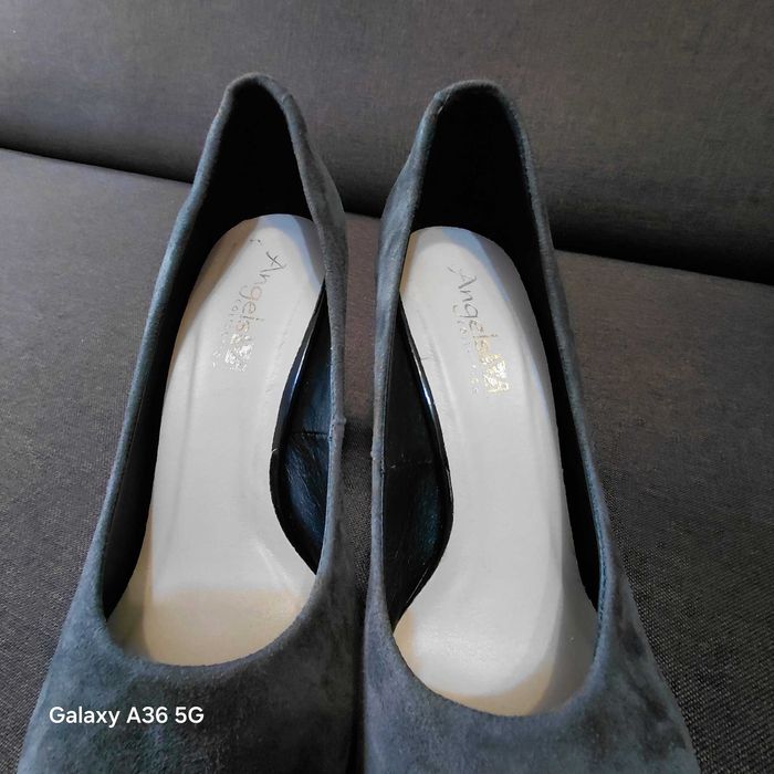 Туфли замшеві 39