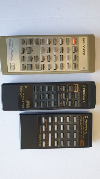 Pioneer. Onkyo. Kenwood. Philips. Yamaha piloty