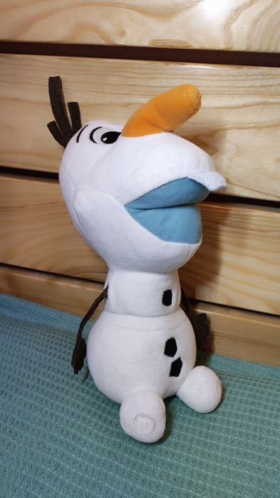 М'яка іграшка 30 см сніговик Олаф Крижане серце