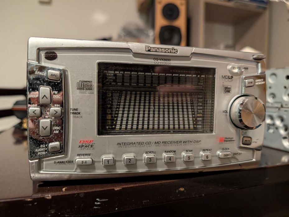 Radio Panasonic CQ-VX3030 Japonia JDM Vintage Hi-Fi 2 din tuning