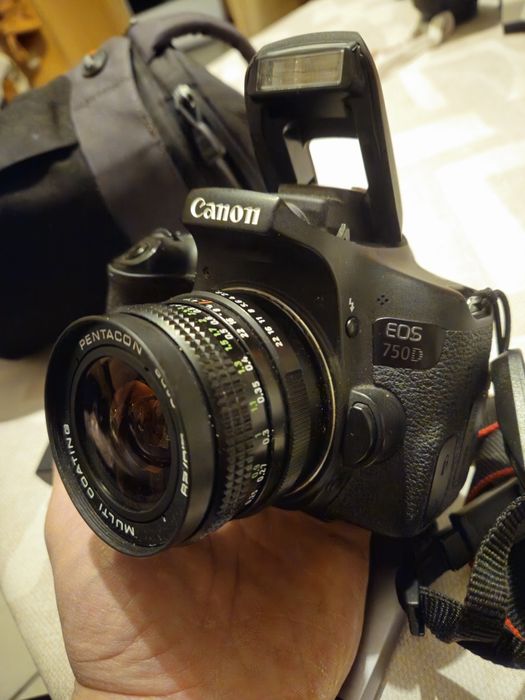 Canon EOS 750D | Wi-Fi | Zestaw: 3 Aku + Torba + Czytnik SD! Stan Idea