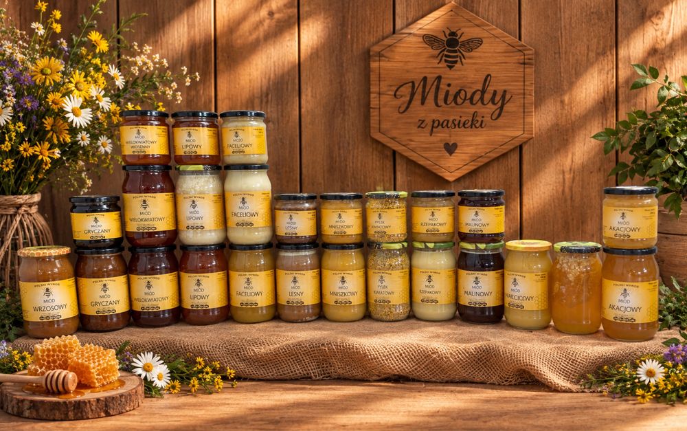 MIÓD HURT sloiki 815-440ml