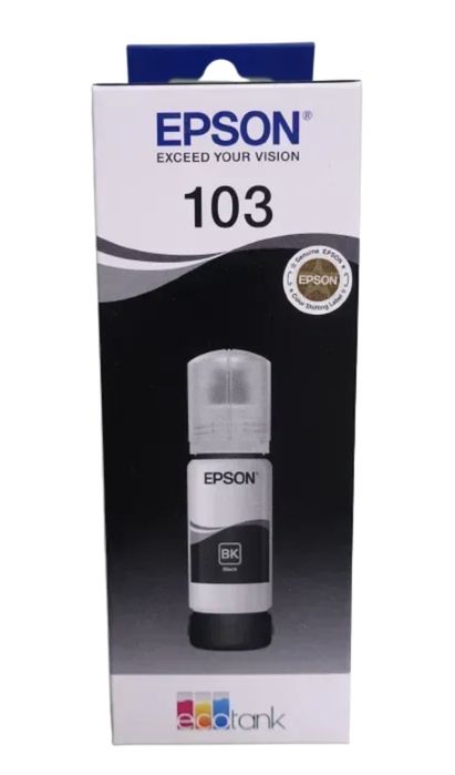 Чорнило Epson 103 black чорне оригінальне
