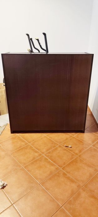 Aparador Alto / Móvel Bar Moveme (Preto) – Excelente Estado