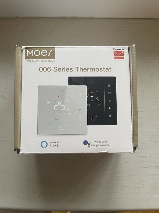 Терморегулятор теплої підлогр Moess (Вода) Zigbee