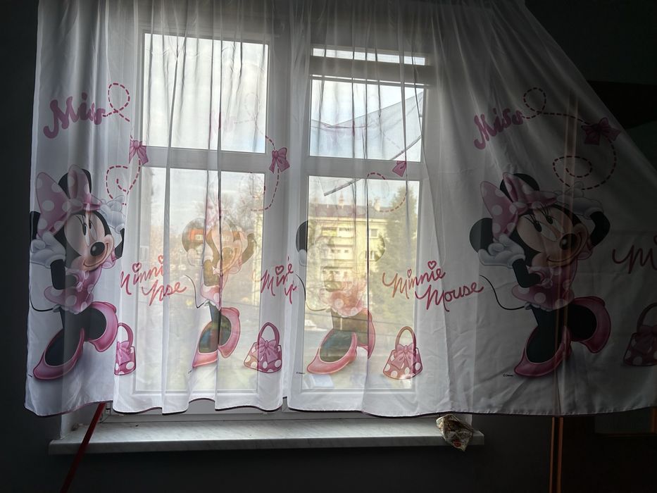 Firana z motywem Myszki MINNIE z Disneya