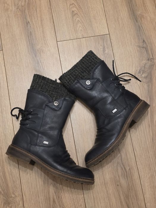 Kozaki damskie wygodne Rieker 42 IV