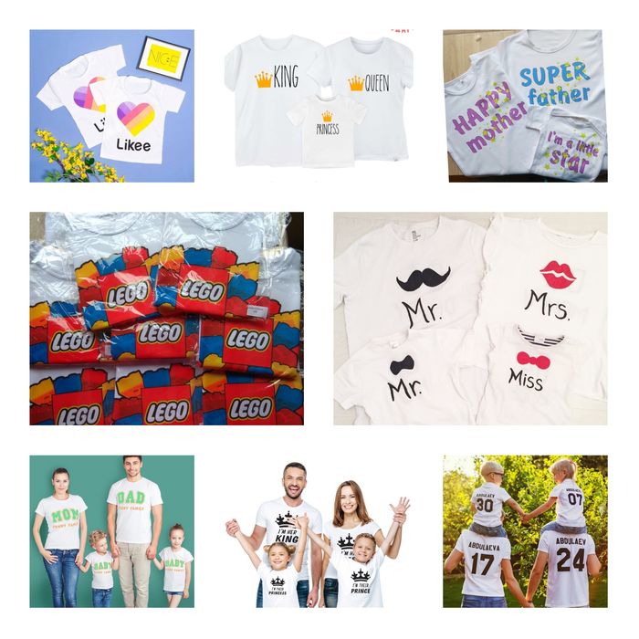 друк на футболках і боді  від 400 грн Футболка, бодік з фото принтом