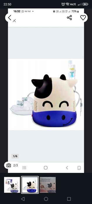 Nebulizator katar astma inhalacja