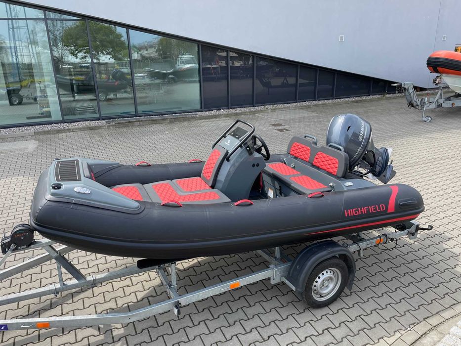 RIB łódź motorowa Highfield Sport 390 + Yamaha F40FETL - DEMO