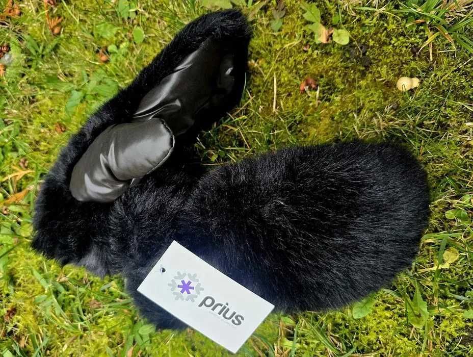 Zimowe damskie rękawiczki grube ocieplane nowe