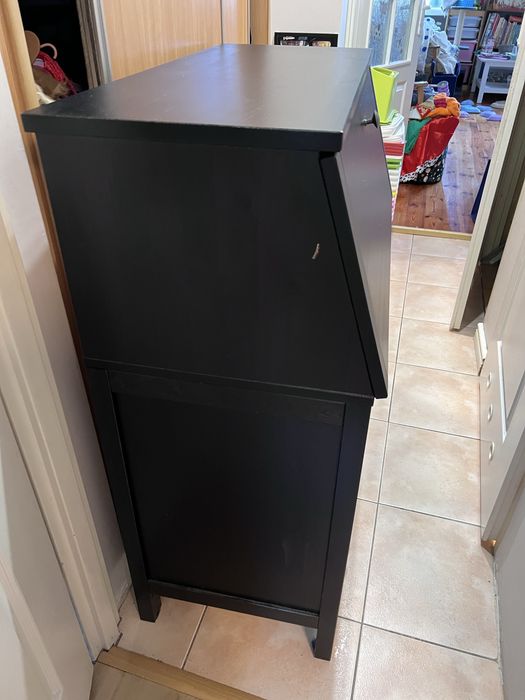 Sekretarzyk IKEA Hemnes – czarny – 400