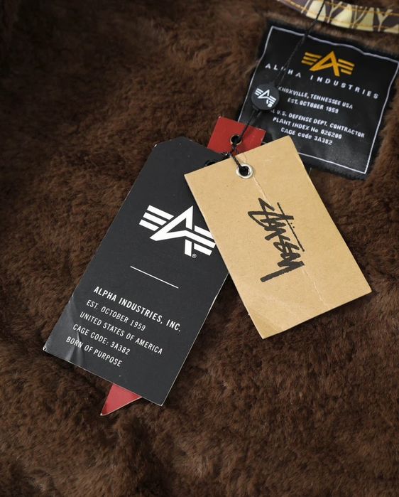 Бобмер Alpha Industries x Stussy Alaska (В наличии)