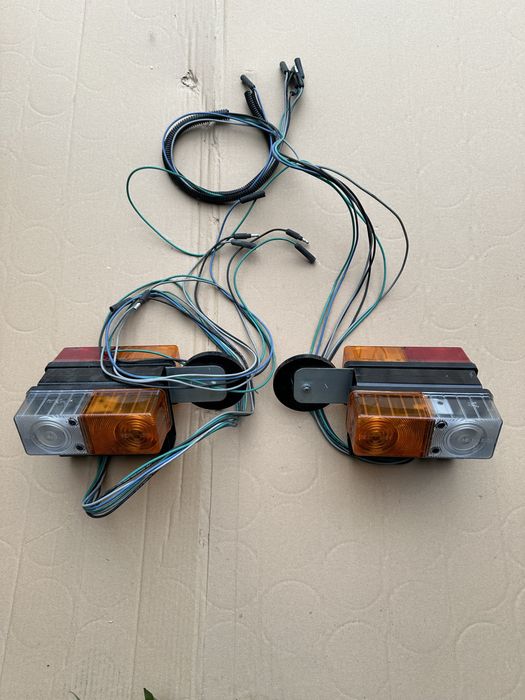 Lampa blotnik błotnikowa podwojna kierunkowskaz stop pozycyjne odblask