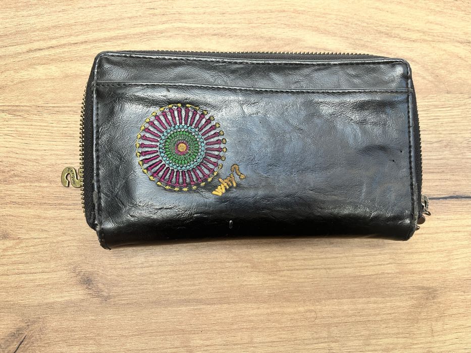 Oddam za darmo Desigual portfel skórzany