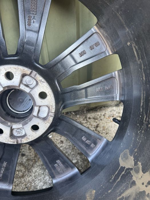 Диски Audi R20 A4, A6, Q3, Q5,оригінал з літніми шинам Bridgestone