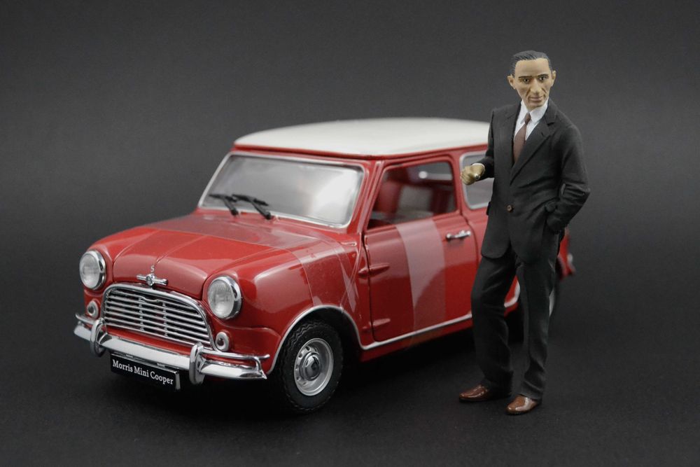Alec Issigonis Figurka 1:18 Mini Morris Cooper Kyosho Norev  NO CAR