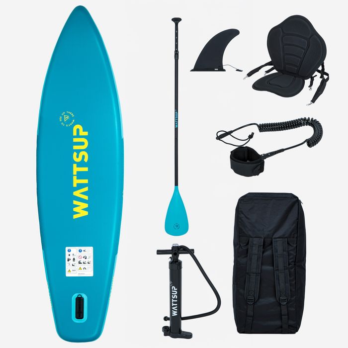 Conjunto SUP insuflável Mora Wattsup 10'6 com banco